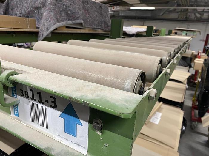 Gebraucht Rollenbahn/ Förderbahn/ Fördertechnik 1200 Meter