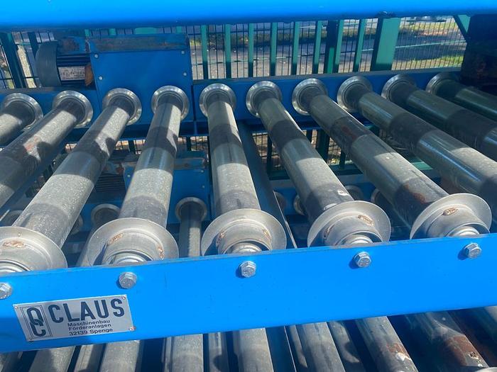 Gebraucht Claus Maschinenbau Palettenrollenbahn/ Rollenbahn/ Palettenfördertechnik