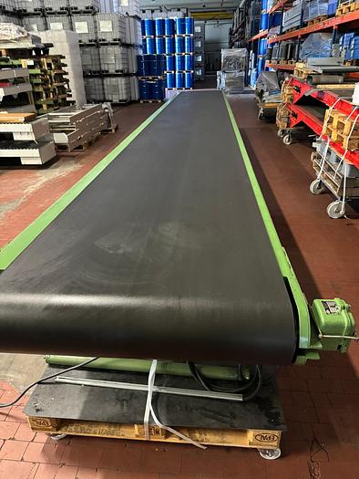 Gebraucht 8,12 Meter Förderband/ Gurtband/ Fördertechnik motorisiert