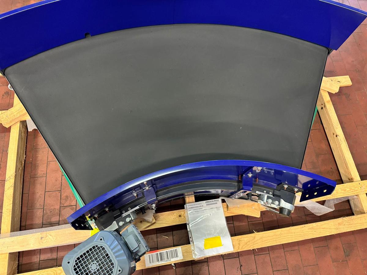 Used Vanderlande Gurtbandkurve 45 Grad 