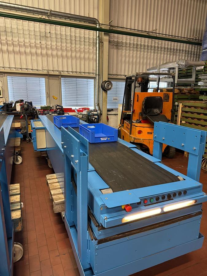 Used Caljan Teleskopförderer Förderband 