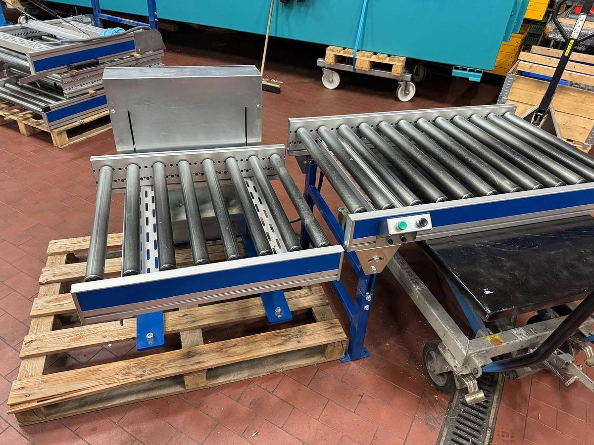 Used 2016 RBS Förderanlagen GmbH pneumatischer Heber inklusive Rollenbahn