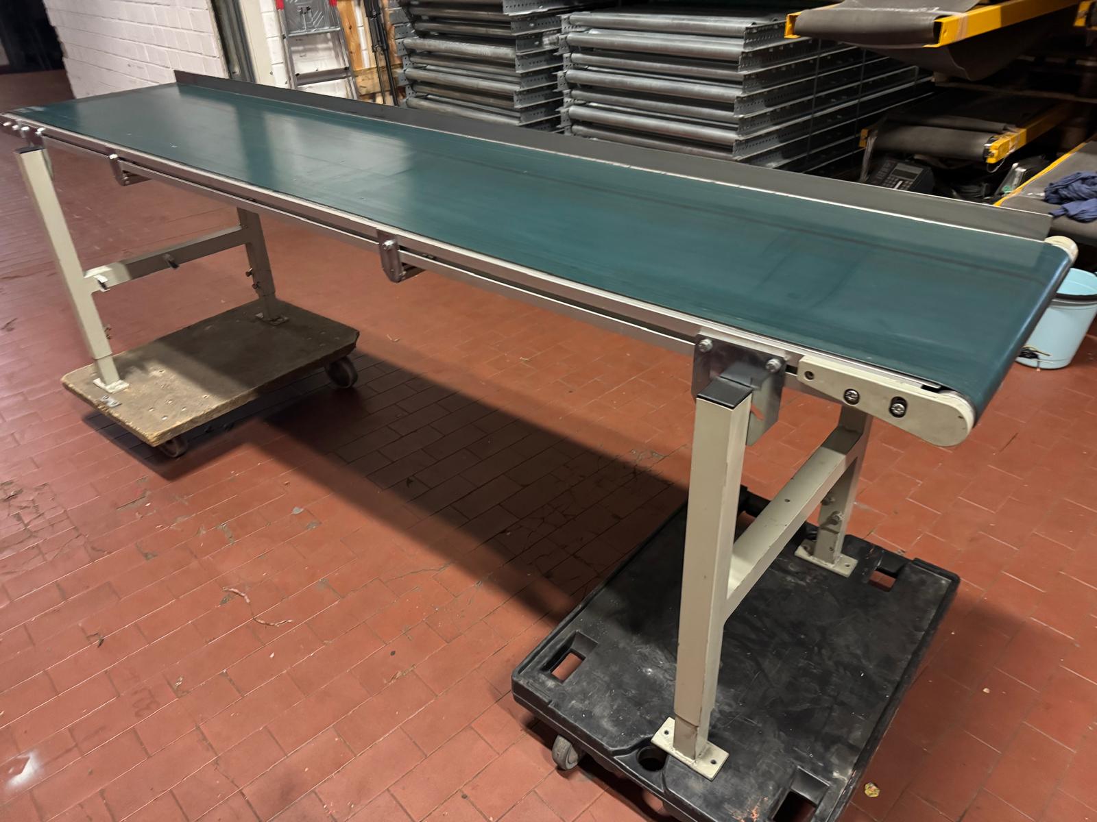 Used Schunk Fördertechnik GmbH Gurtbandförderer, Gurtband, Förderband, 2560 mm