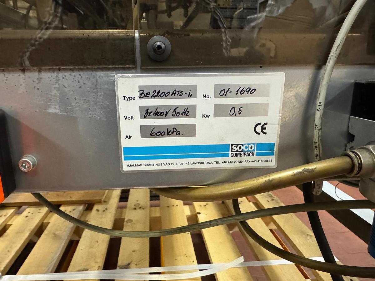 Used Soco System Kartonaufrichter BE-2200