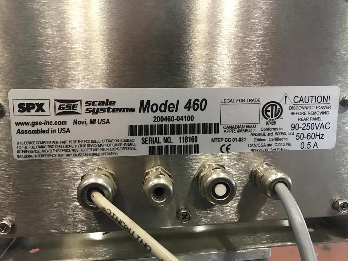 Used GSE Waage/Tischwaage mit Kugelrollen