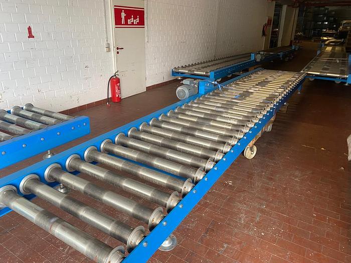 Gebraucht Claus Maschinenbau Palettenrollenbahn/ Rollenbahn/ Palettenfördertechnik