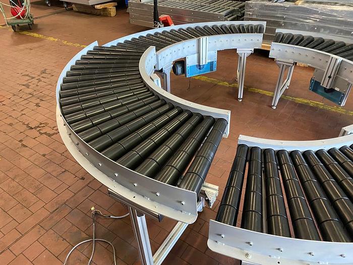 Gebraucht Rollenbahnkurve 90° SEW-Eurodrive Motor