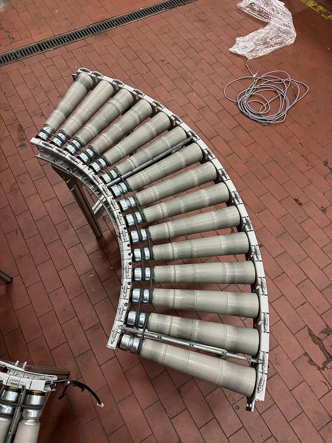 Used 2010 Schäfer Rollenbahnkurve/Rollen/90 Grad Kurve