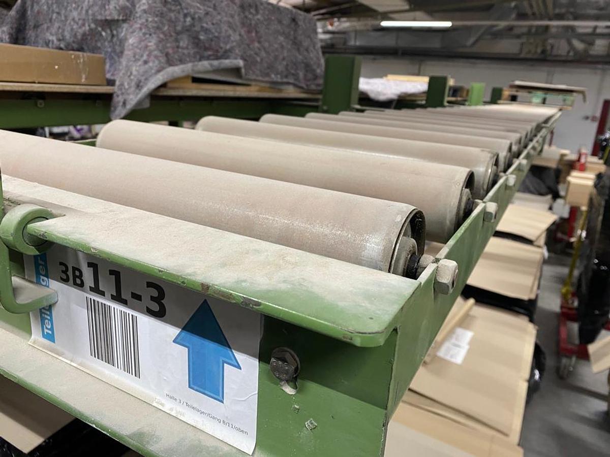 Used Rollenbahn ca. 470 m Schwerkraft ohne Antrieb