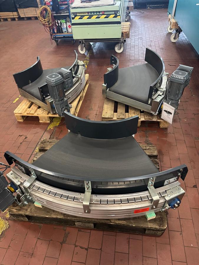 Used 2020 Transnorm Gurtbandförderkurve, Förderbandkurve 60 Grad