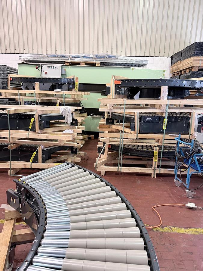 Used 2023 Vanderlande Kurve, Förderkurve 70 Grad, Rollenbahn-Kurve mit Antrieb