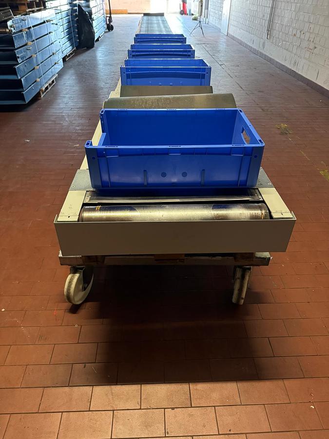 Used 2016 AMI Fördertechnik Gurtbandförderer, Förderband, Gurtband 9,77 m