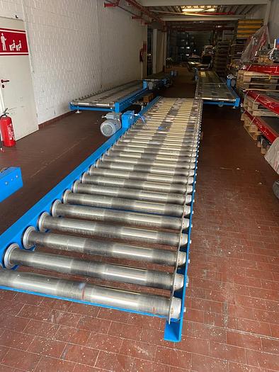 Gebraucht Claus Maschinenbau Palettenrollenbahn/ Rollenbahn/ Palettenfördertechnik