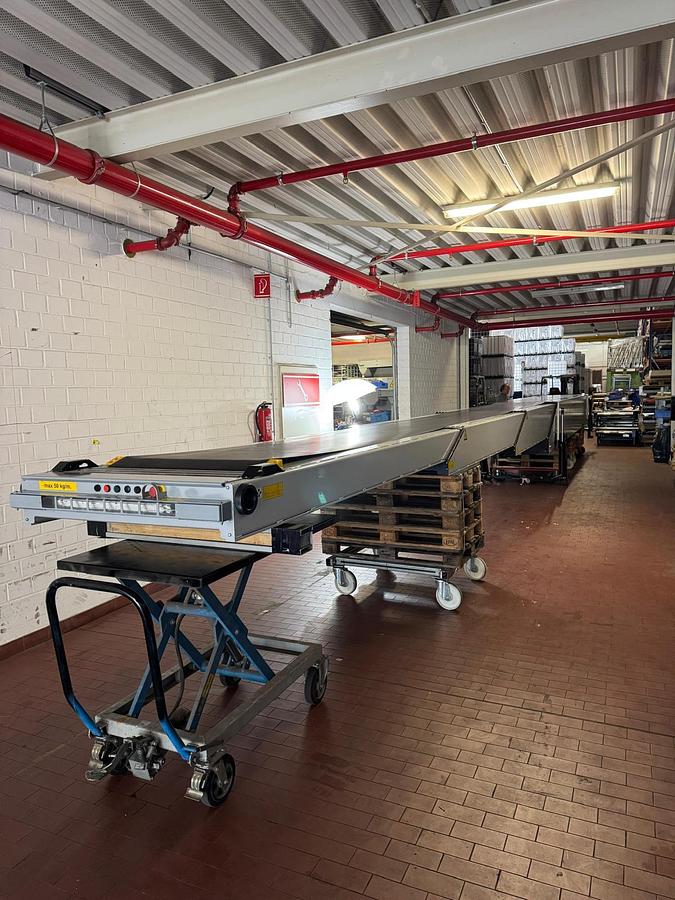 Used 2017 Caljan Teleskopförderer/Gurtbandförderer ca. 22,8 Meter (ausgefahren)