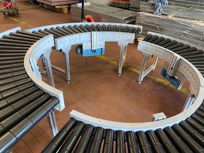 Gebraucht Rollenbahnkurve 90° SEW-Eurodrive Motor