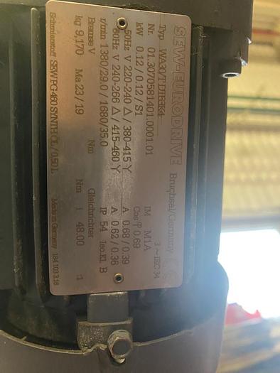 Gebraucht Gurtförderer/ Förderband mit SEW-Eurodrive Motor