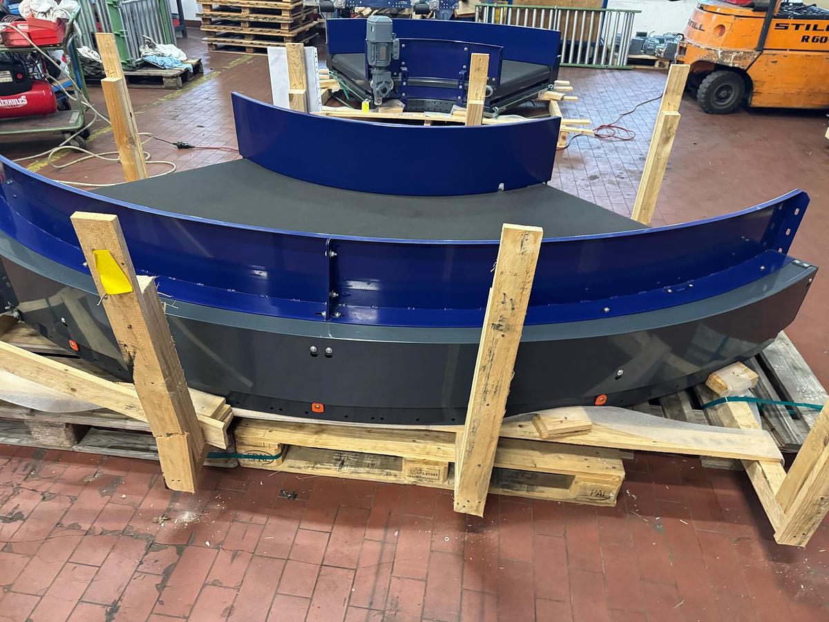 Used Vanderlande Gurtbandkurve 90 Grad - neuwertig - 