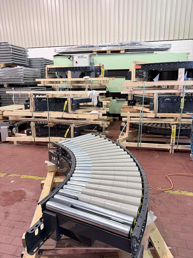 Used 2023 Vanderlande Kurve, Förderkurve 70 Grad, Rollenbahn-Kurve mit Antrieb