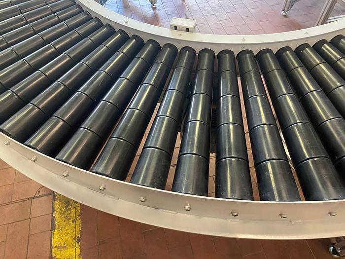 Gebraucht Rollenbahnkurve 90° SEW-Eurodrive Motor