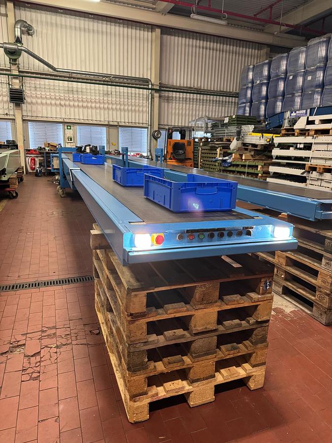 Used Caljan Teleskopförderer Förderband 