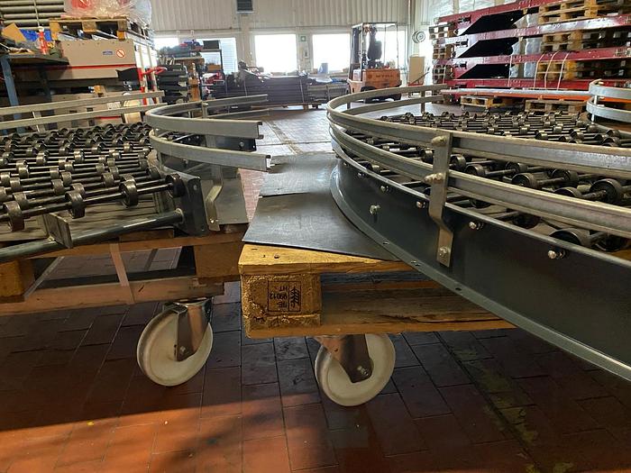 Gebraucht 2009 Costo Röllchenbahn/ Röllchenbahnkurven 90 Grad