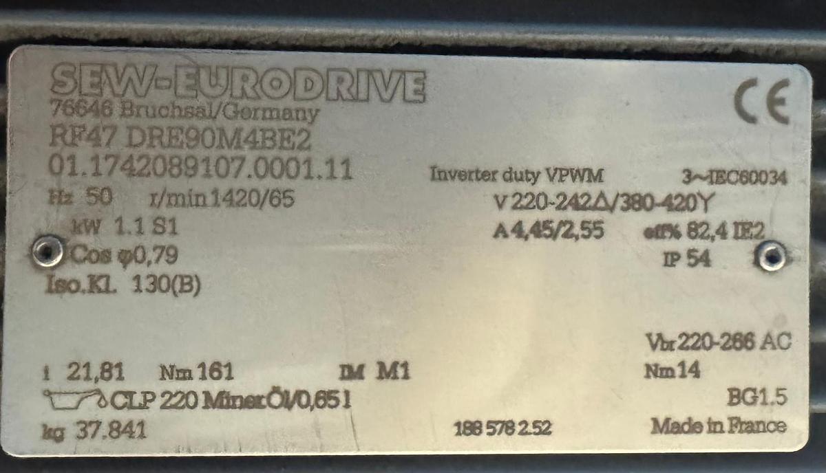 Used Trapo Gurtförderer/Gurtband/Förderband ca. 180 Meter