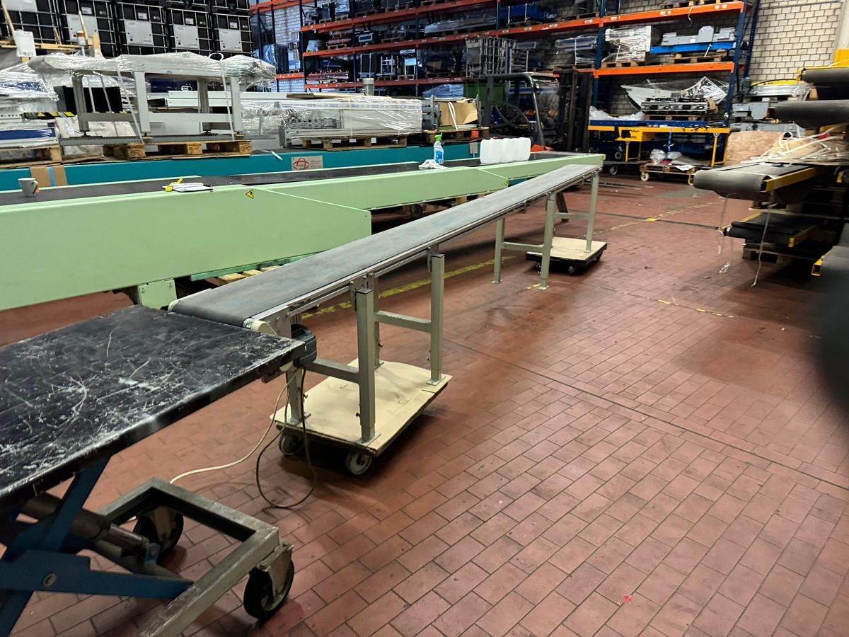 Used Schunk Gurtbandförderer, Förderband