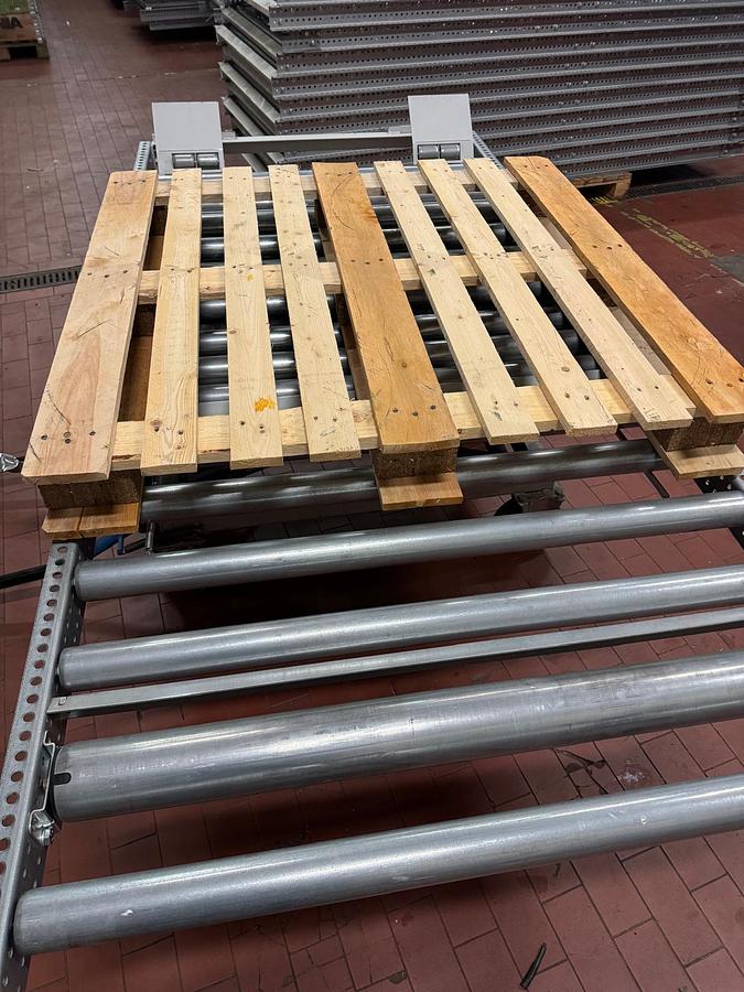 Used Entnahmeelement/Aufgabeelement, Palettenrollenbahn, Rollenbahn
