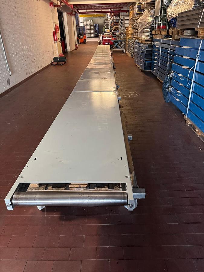 Used 2016 AMI Fördertechnik Gurtbandförderer, Förderband, Gurtband 9,77 m