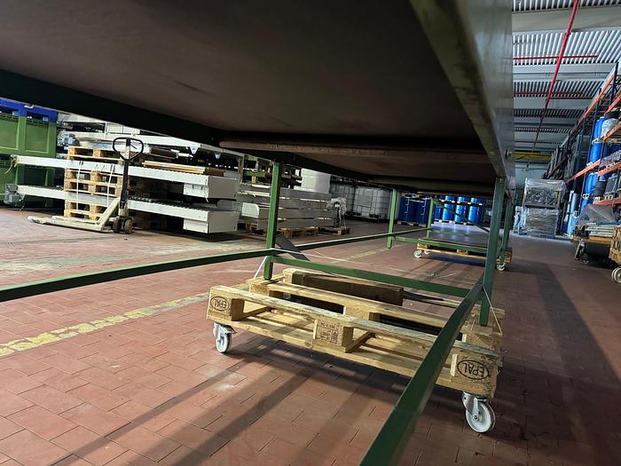 Gebraucht 8,12 Meter Förderband/ Gurtband/ Fördertechnik motorisiert