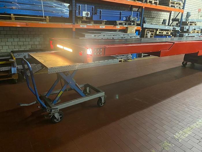 Gebraucht 2000 Caljan Hydraulik Teleskopförderer