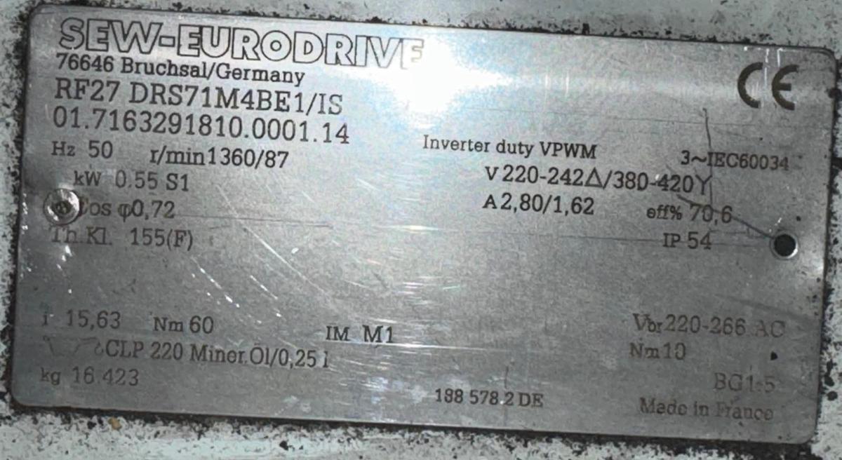 Used 2016 AMI Fördertechnik Gurtbandförderer, Förderband, Gurtband 9,77 m