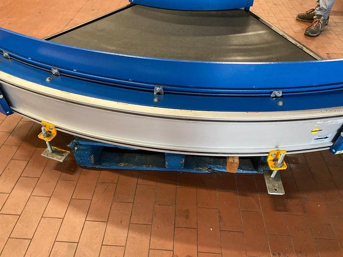 Gebraucht 2011 Interroll Gurtband Kurve/ 45 Grad Kurve/ Förderband Kurve