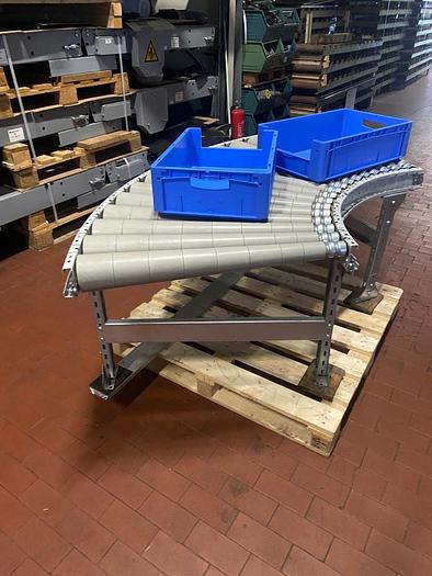 Gebraucht 2017 SSI Schäfer Rollenbahnkurve/ Kurvenförderer 90 Grad/ Rollenbahn