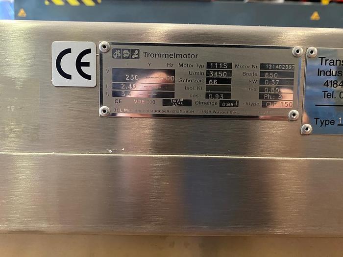 Gebraucht 2002 Transtechnik 110/ 650 Gurtförderer/ Förderband