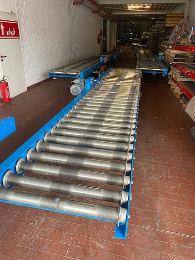 Gebraucht Claus Maschinenbau Palettenrollenbahn/ Rollenbahn/ Palettenfördertechnik