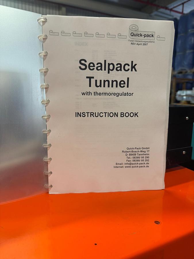 Used Sealpack Tunnel/Interdibipack Folien Verpackungssystem 