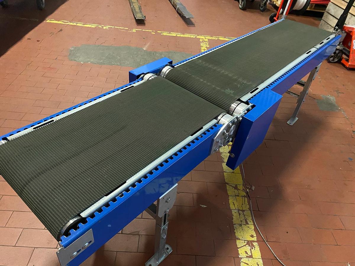 Used Steigband Gurtförderer Förderband Overbeck