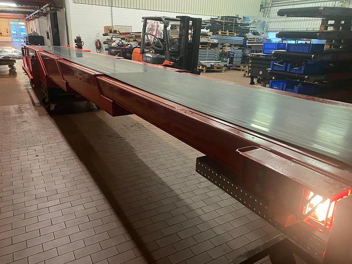 Gebraucht 2000 Caljan Hydraulik Teleskopförderer