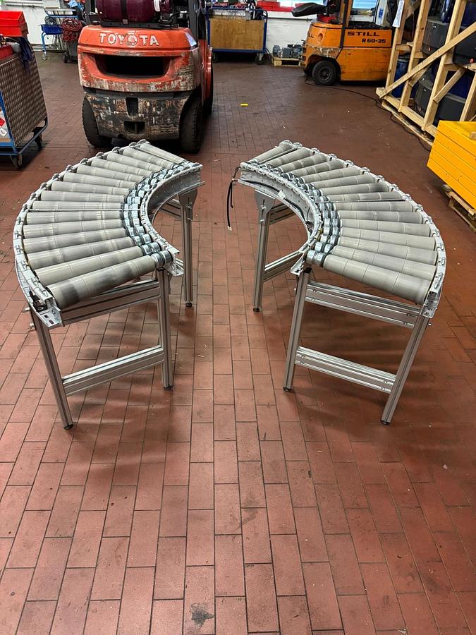 Used 2010 Schäfer Rollenbahnkurve/Rollen/90 Grad Kurve