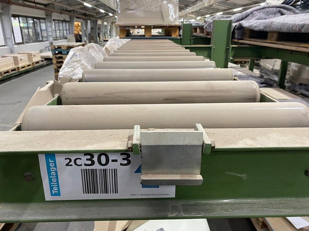 Used Rollenbahn ca. 470 m Schwerkraft ohne Antrieb