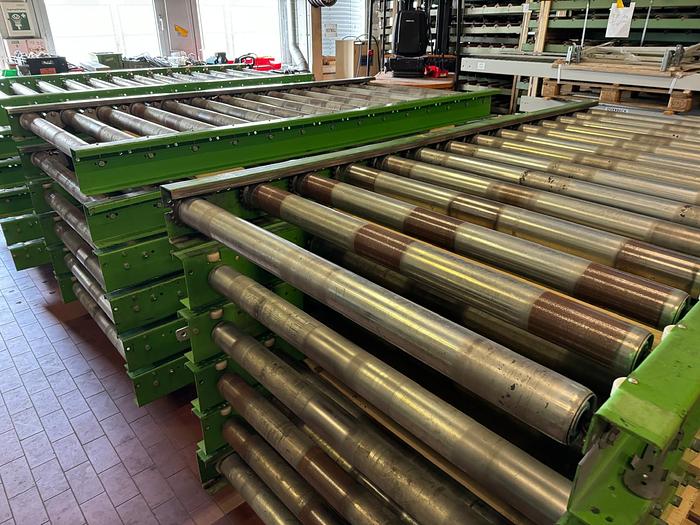 Gebraucht Gebhardt Gebhardt Palettenrollenbahn/ Rollenbahn/ Palettenfördertechnik mit Antrieb