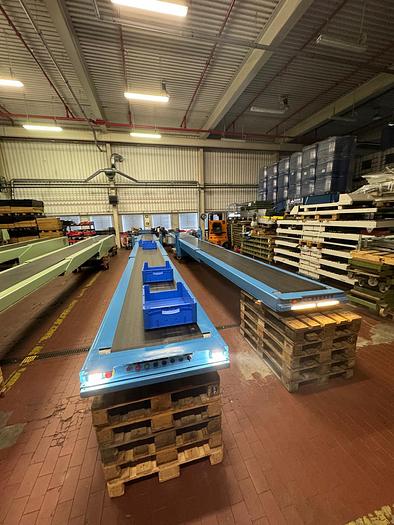 Used Caljan Teleskopförderer/ Beladeteleskop/ Teleskopgurtförderer