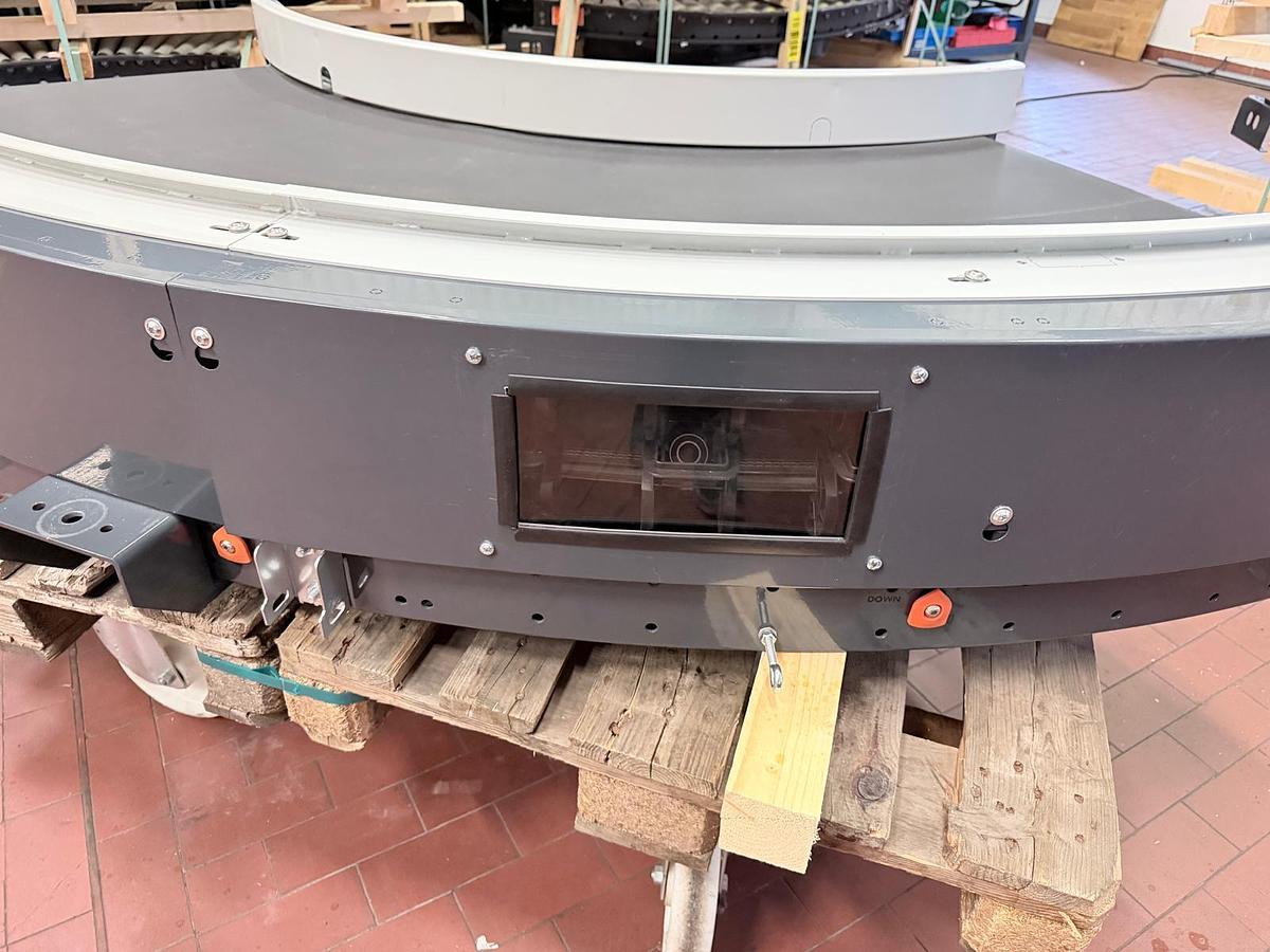 Used 2023 Vanderlande Kurvengurtbandförderer, Förderbandkurve, 90 Grad, mit Antrieb