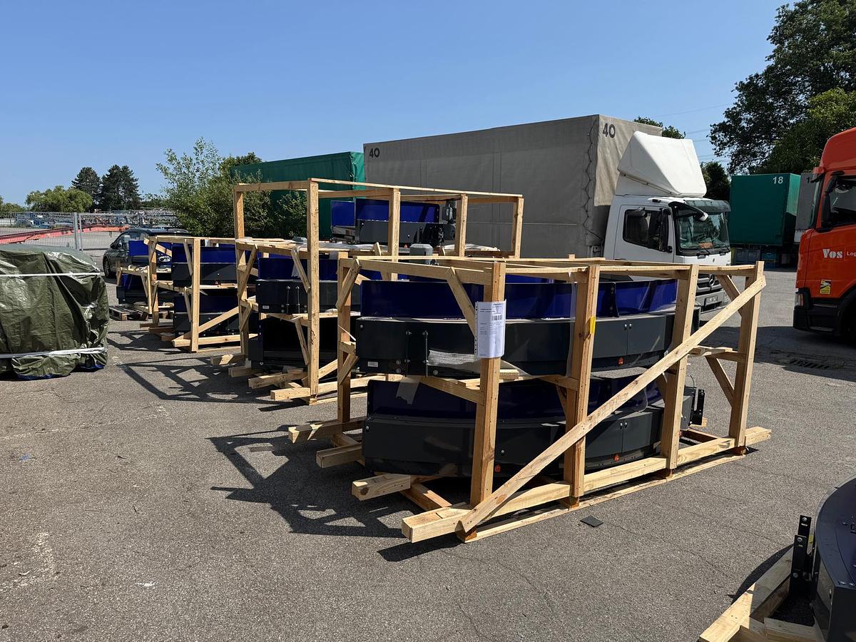 Used Vanderlande Gurtbandkurve 45 Grad 