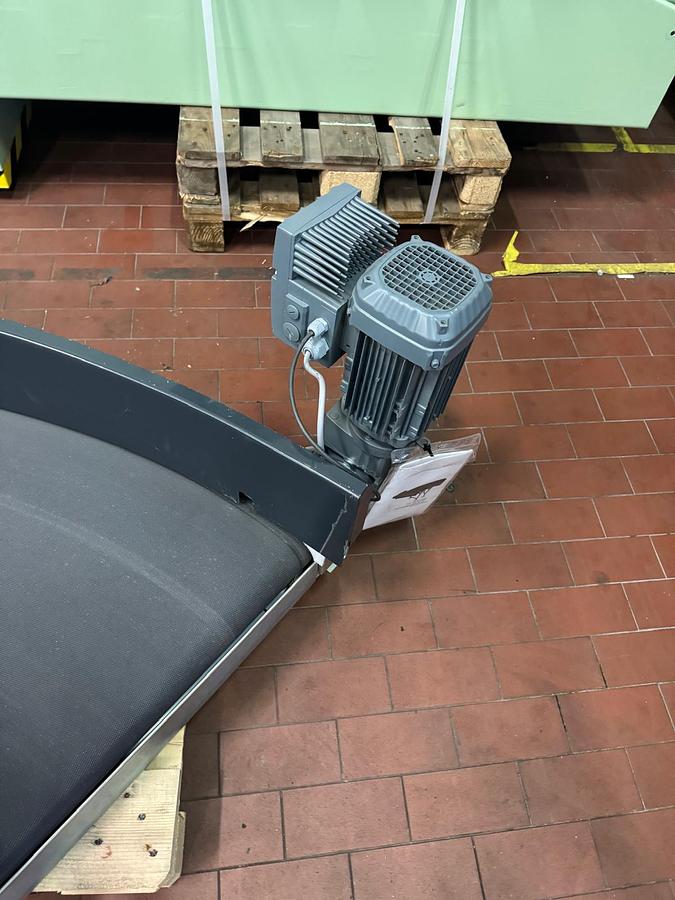 Used 2020 Transnorm Kurvengurtbandförderer, Gurtbandkurve 90 Grad