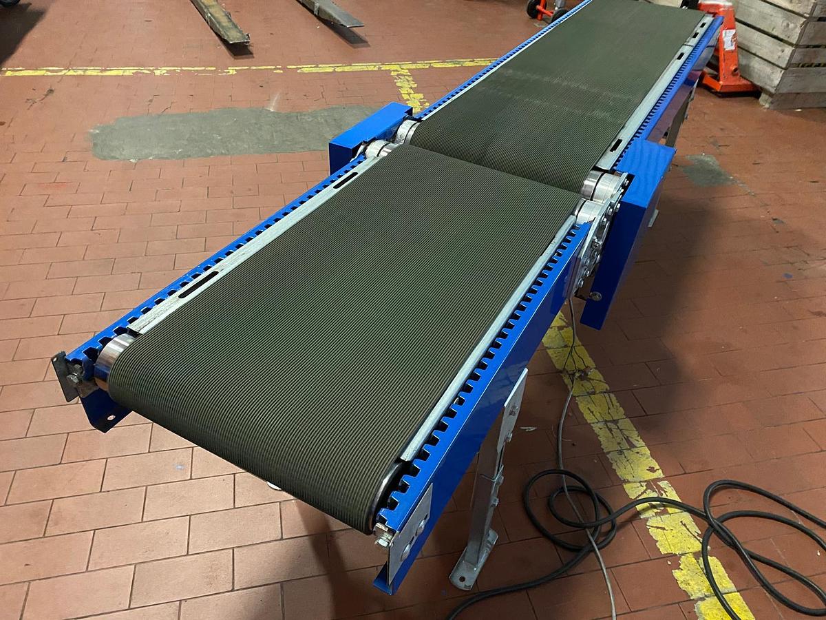 Used Steigband Gurtförderer Förderband Overbeck