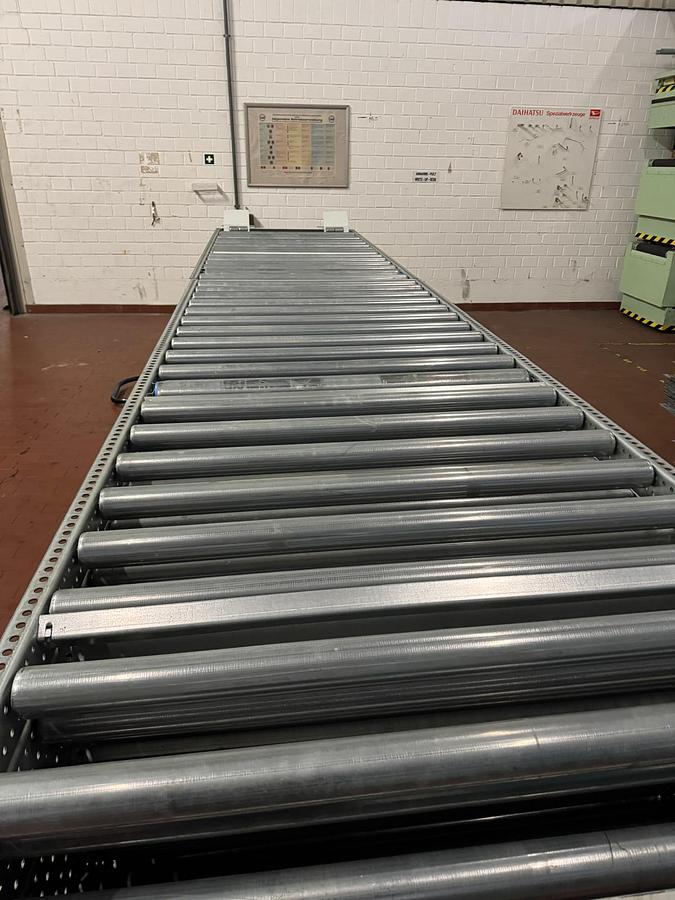 Used Palettenrollenbahn, Rollenförderbahn, Rollenbahn