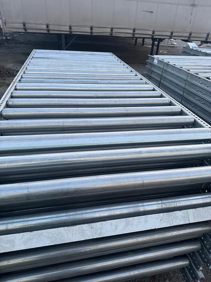 Used Palettenrollenbahn, Rollenförderbahn, Rollenbahn