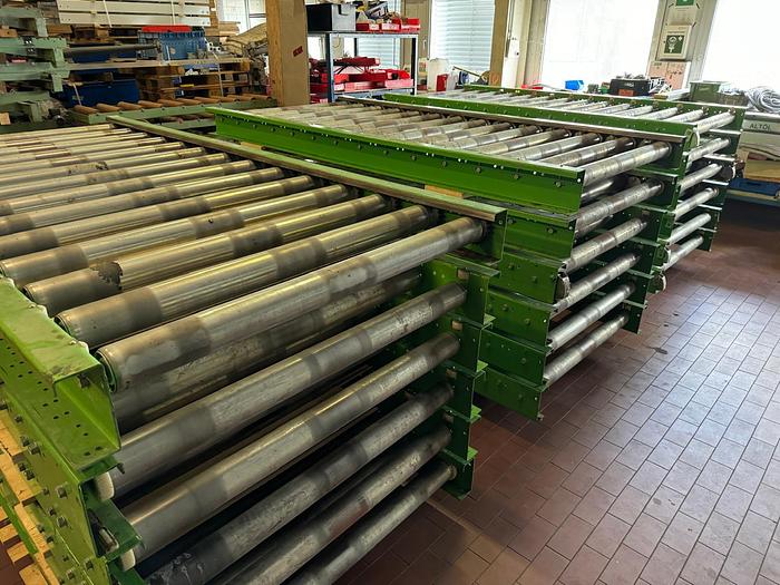 Gebraucht Gebhardt Gebhardt Palettenrollenbahn/ Rollenbahn/ Palettenfördertechnik mit Antrieb